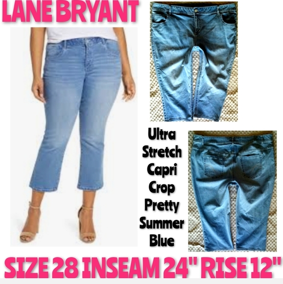 Lane Bryant Denim - Lane Bryant Jeans Size 28 Capri Crop